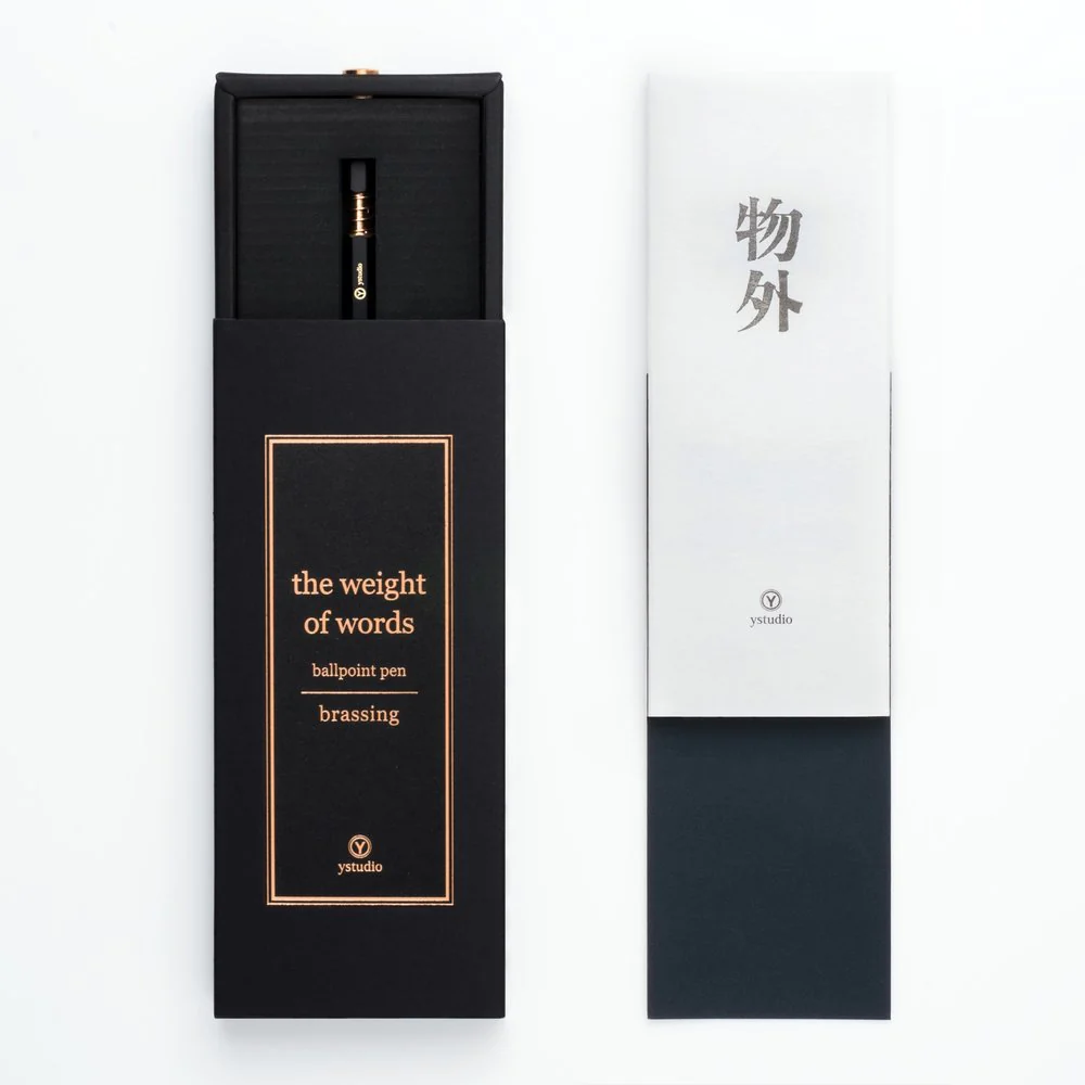 Ystudio Brassing Ballpoint Pen (spring) - Image 4